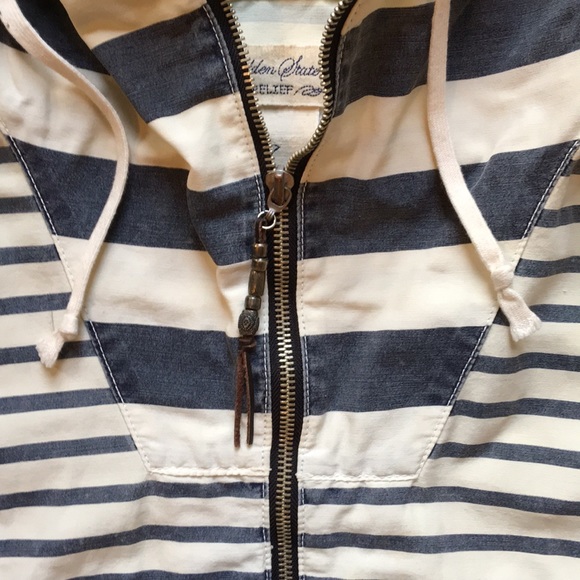 Remi Relief Striped Cotton-Blend Jacket - Picture 3 of 5